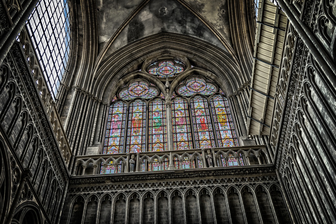 cathedral church window free photo