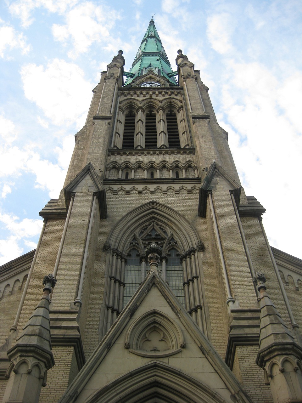 cathedral spire anglican free photo