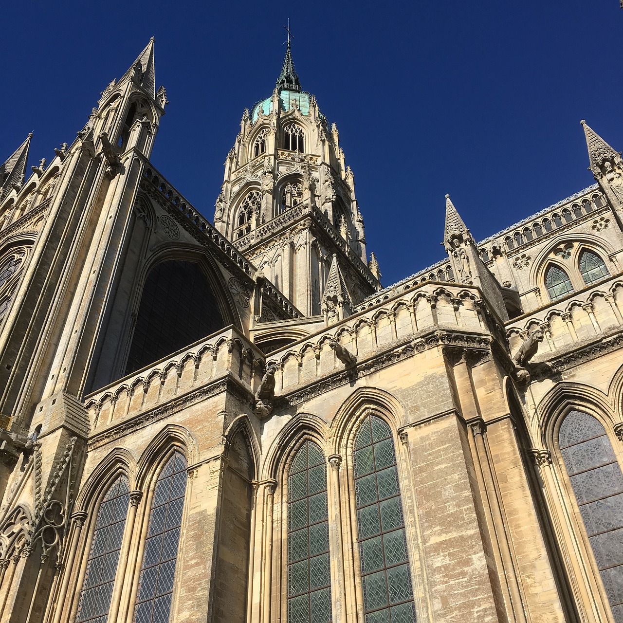 cathedral  bayeux  france free photo