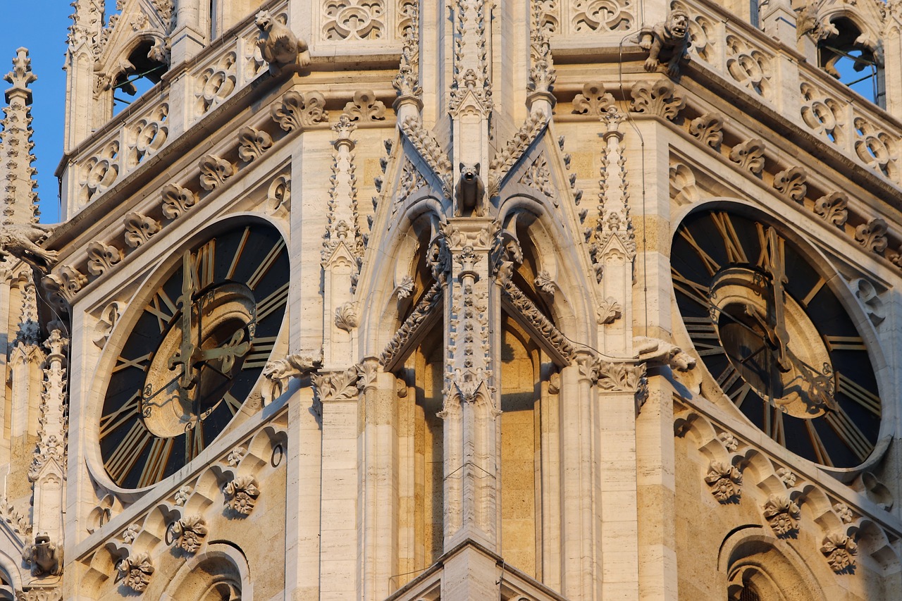 cathedral  clocks  architecture free photo