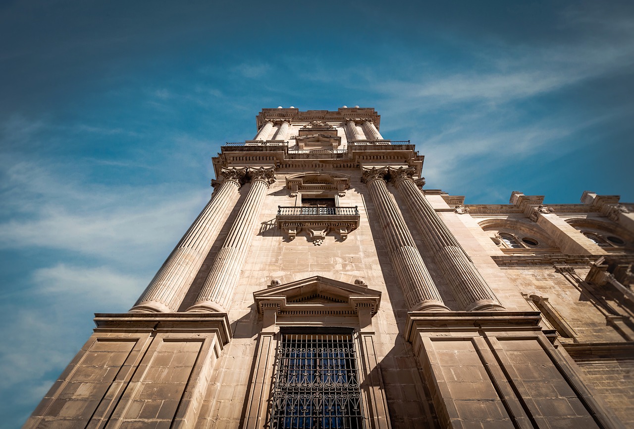 cathedral  tower  sky free photo