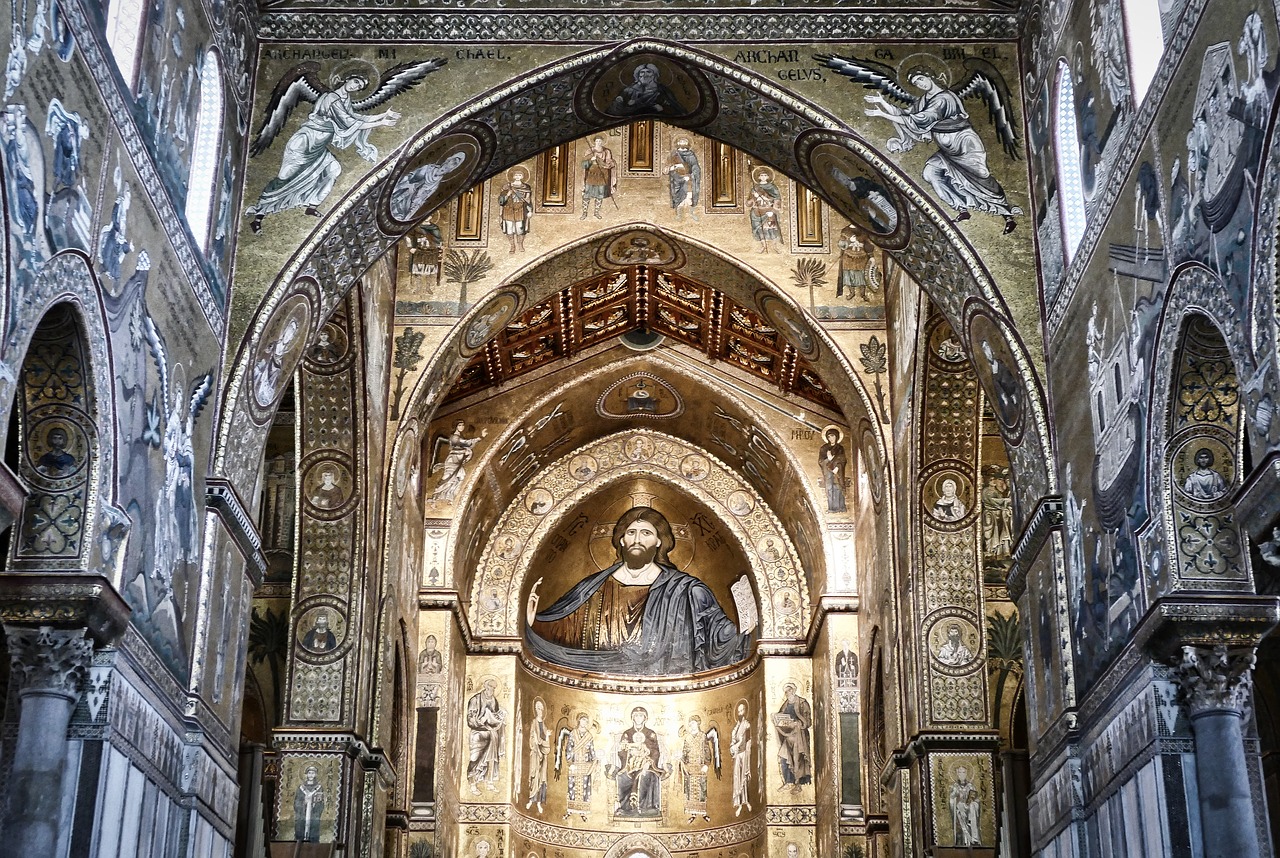 cathedral  dom  monreale free photo