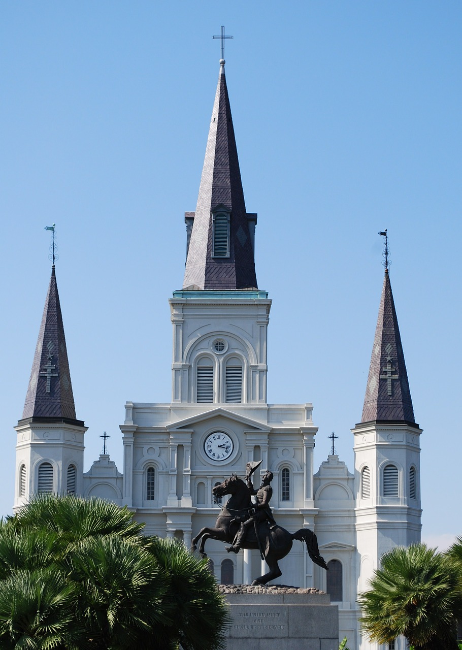cathedral new orleans st louis cathedral free photo