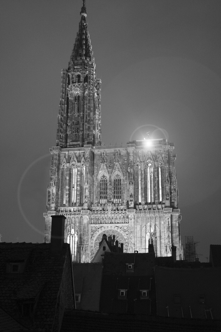 cathedral strasbourg alsace free photo