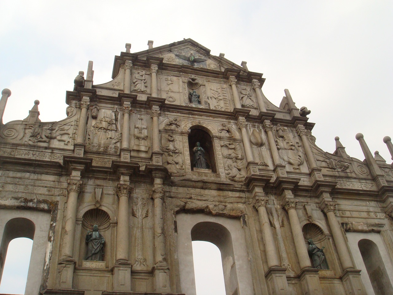 cathedral macau architecture free photo