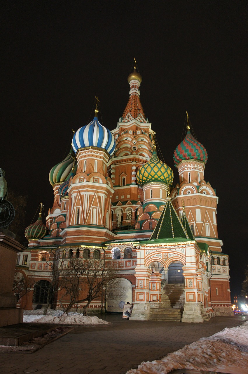 cathedral russia moscow free photo