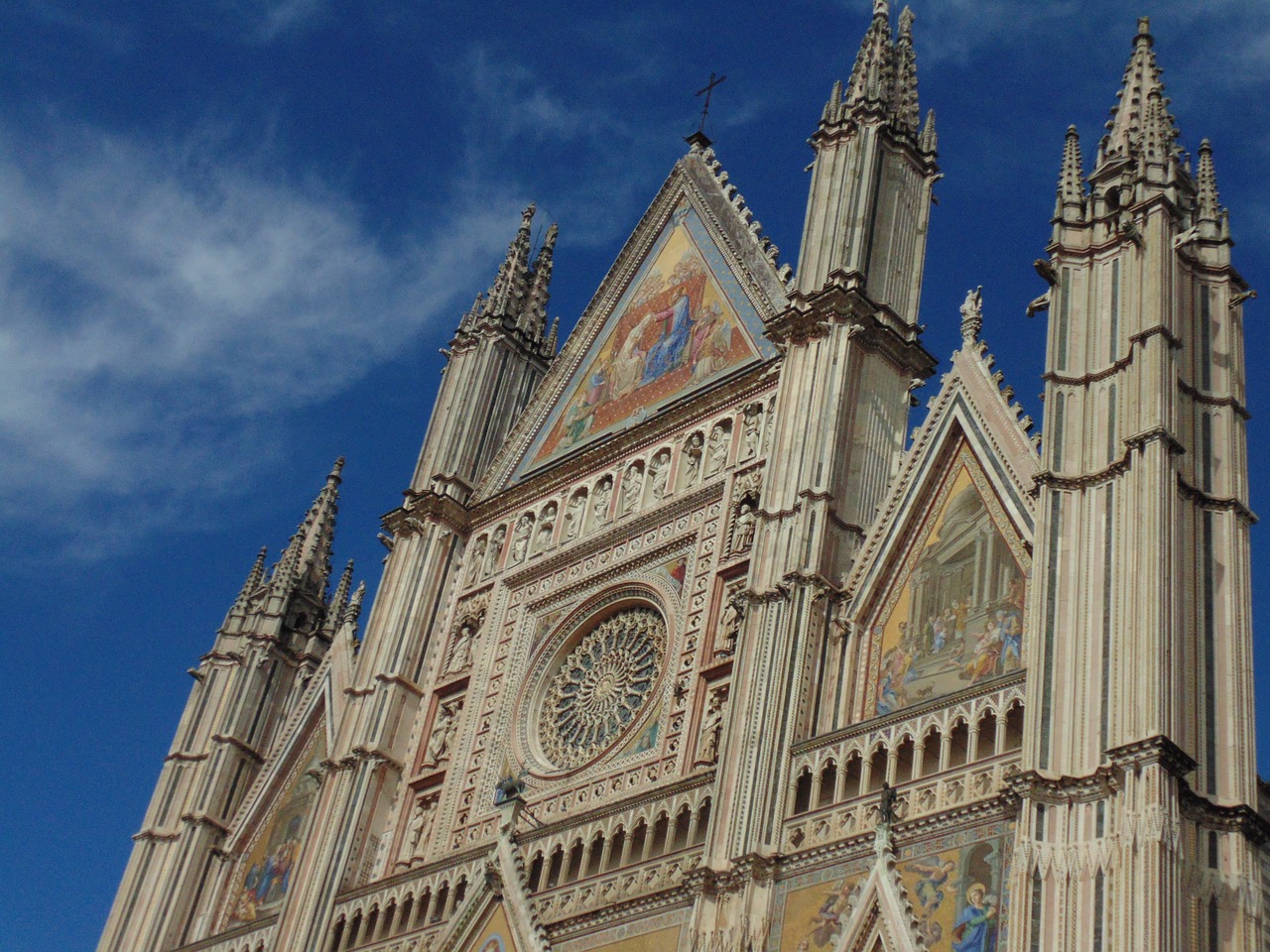 cathedral orvieto italy free photo