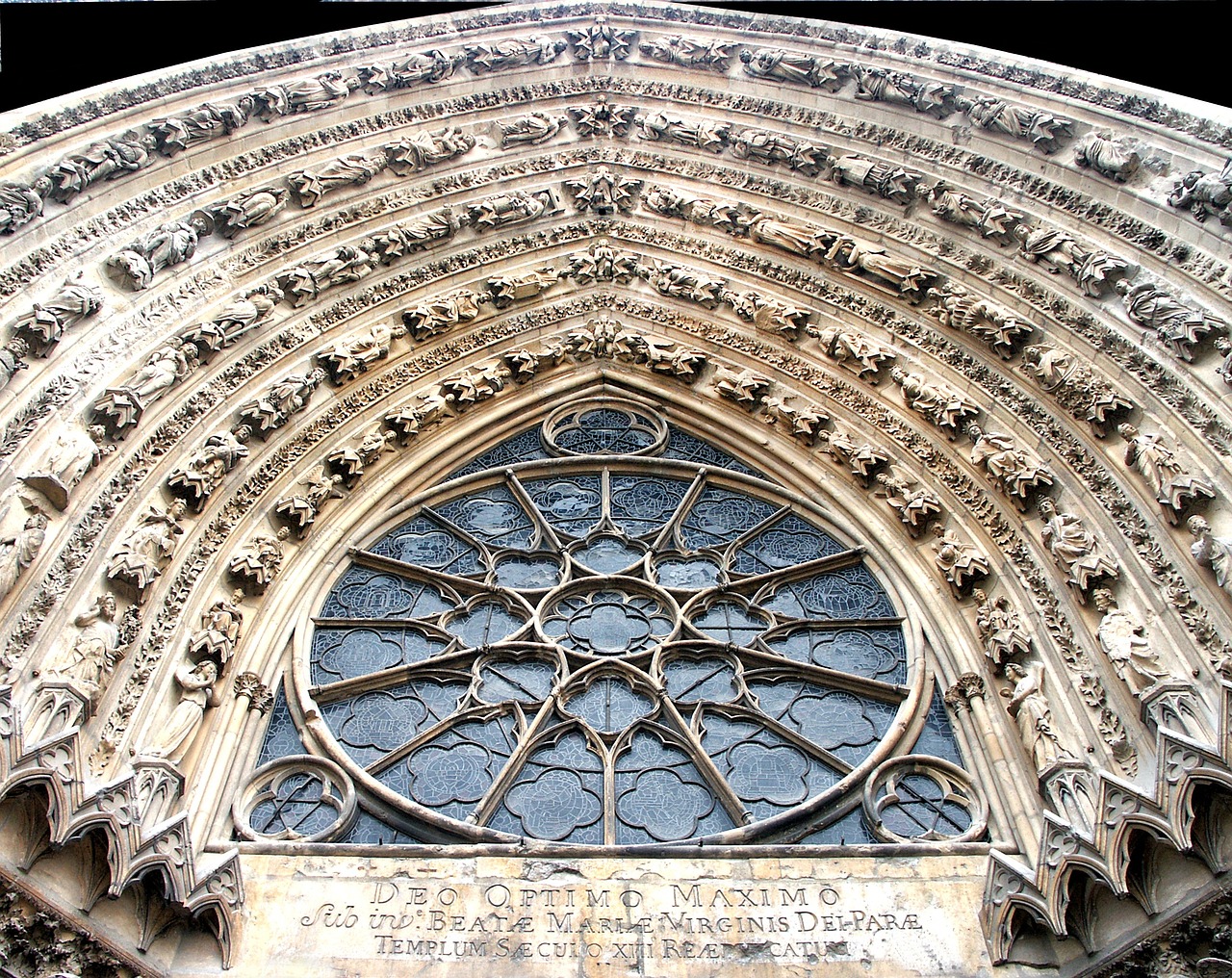 cathedral reims gothic free photo