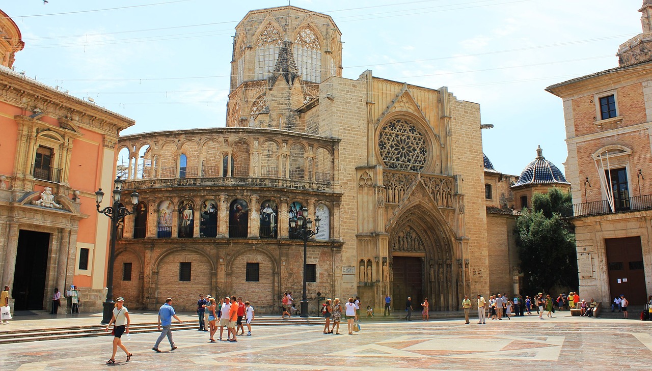 cathedral valence spain free photo