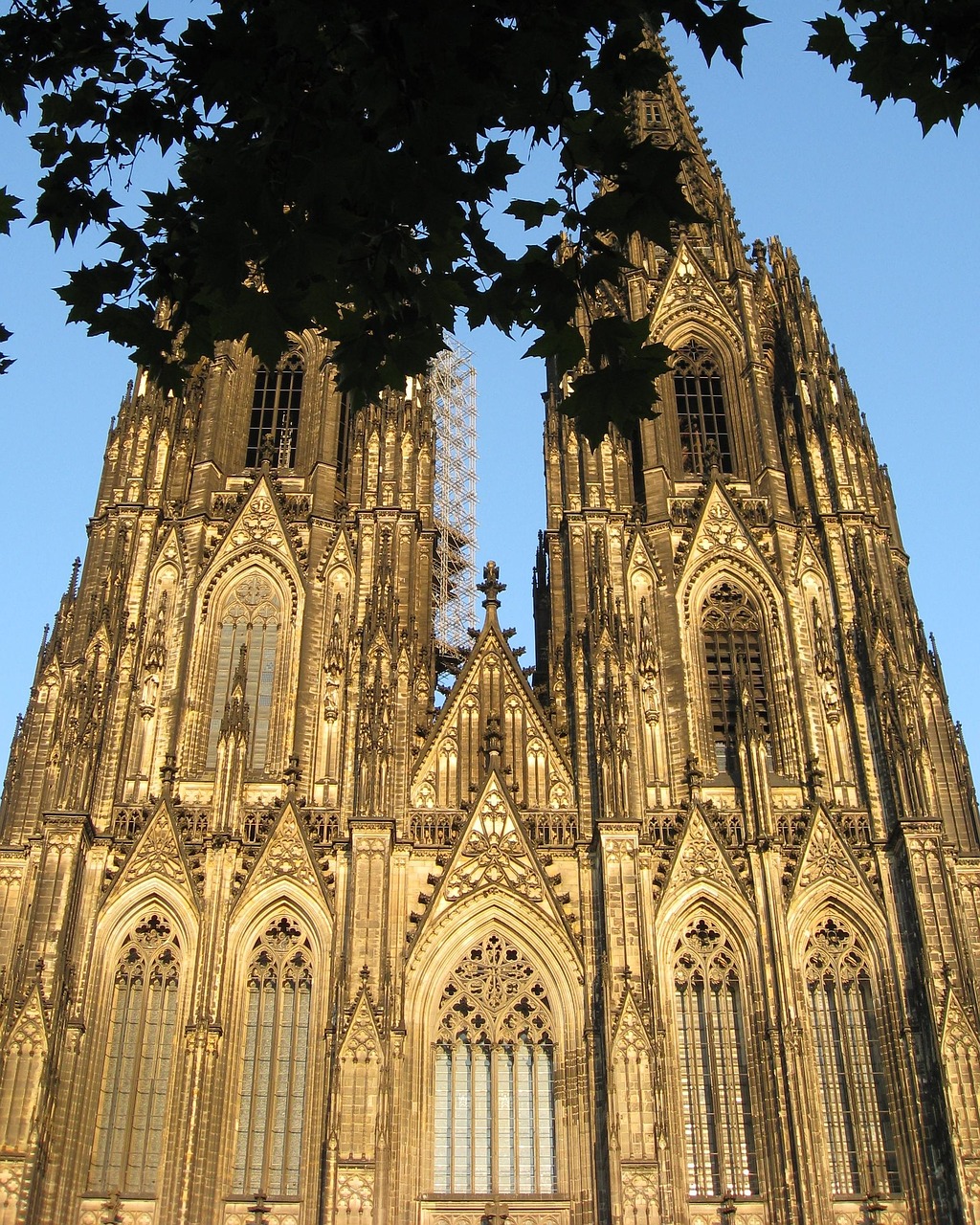 cathedral towers germany free photo