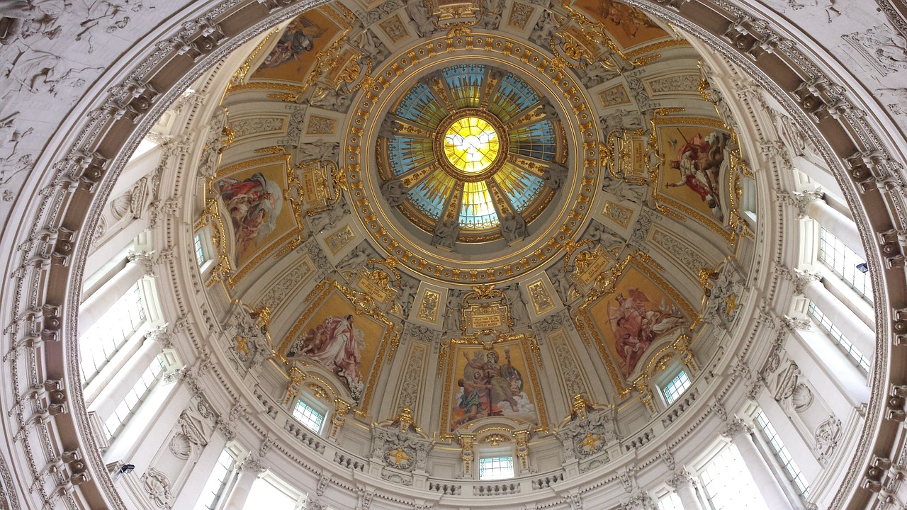 cathedral dome berlin church free photo