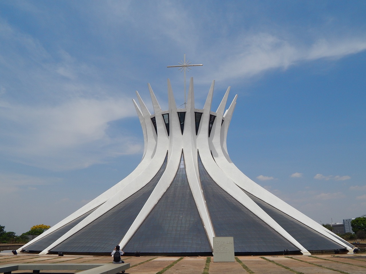 cathedral of brasilia metropolitan catholic brazil free photo