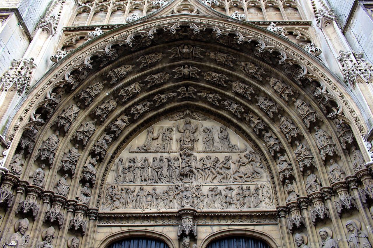 cathedral of our lady antwerp belgium free photo