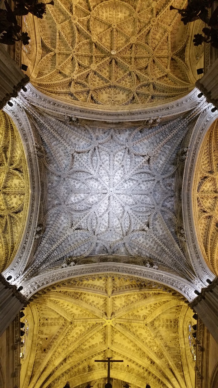 cathedral of saint mary of the see seville cathedral seville free photo