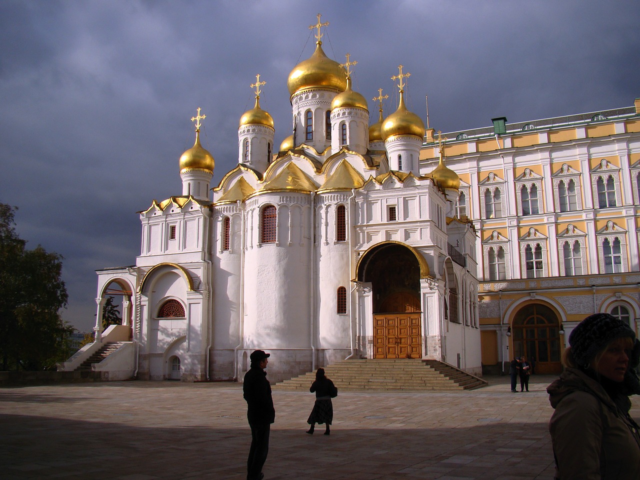 cathedral of the annunciation dome the kremlin free photo