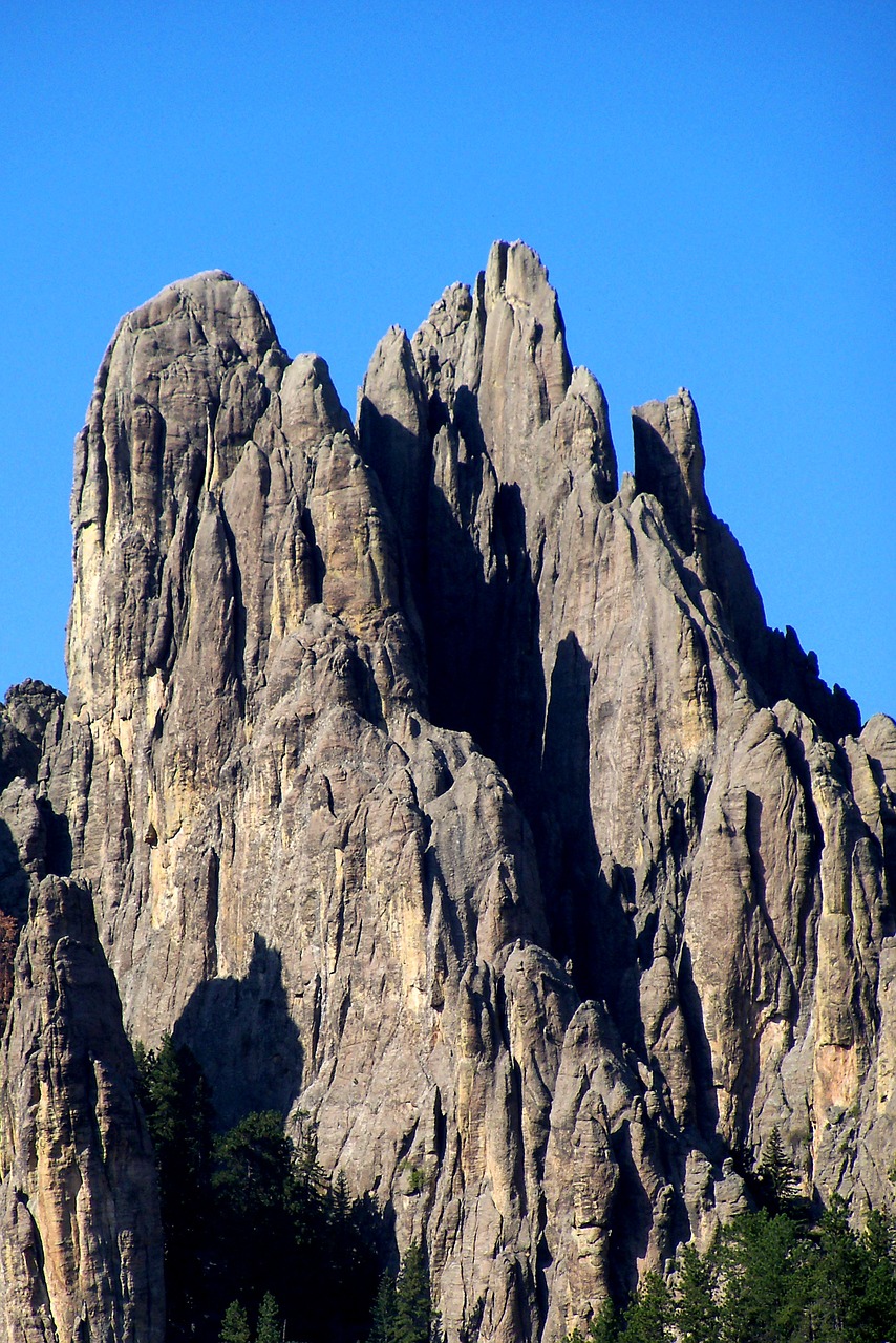 cathedral rock rock formation free photo