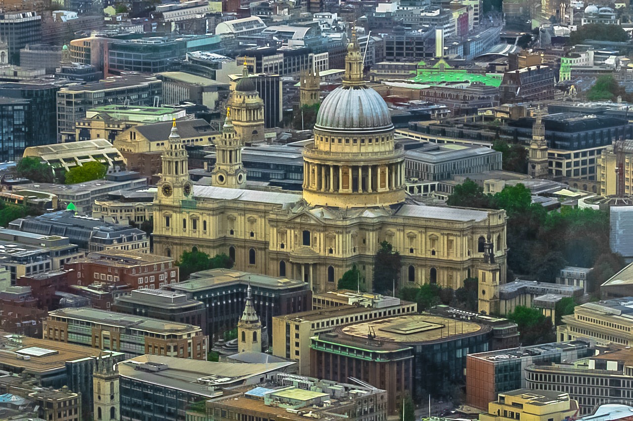 cathedral of st paul london building free photo