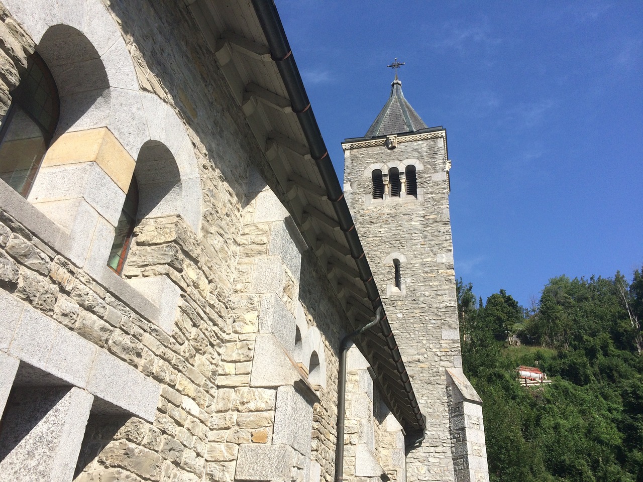 catholic church grüsch prättigau free photo