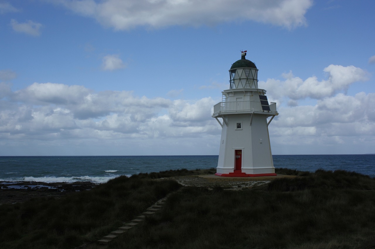 catlins  lighthouse  new zealand free photo