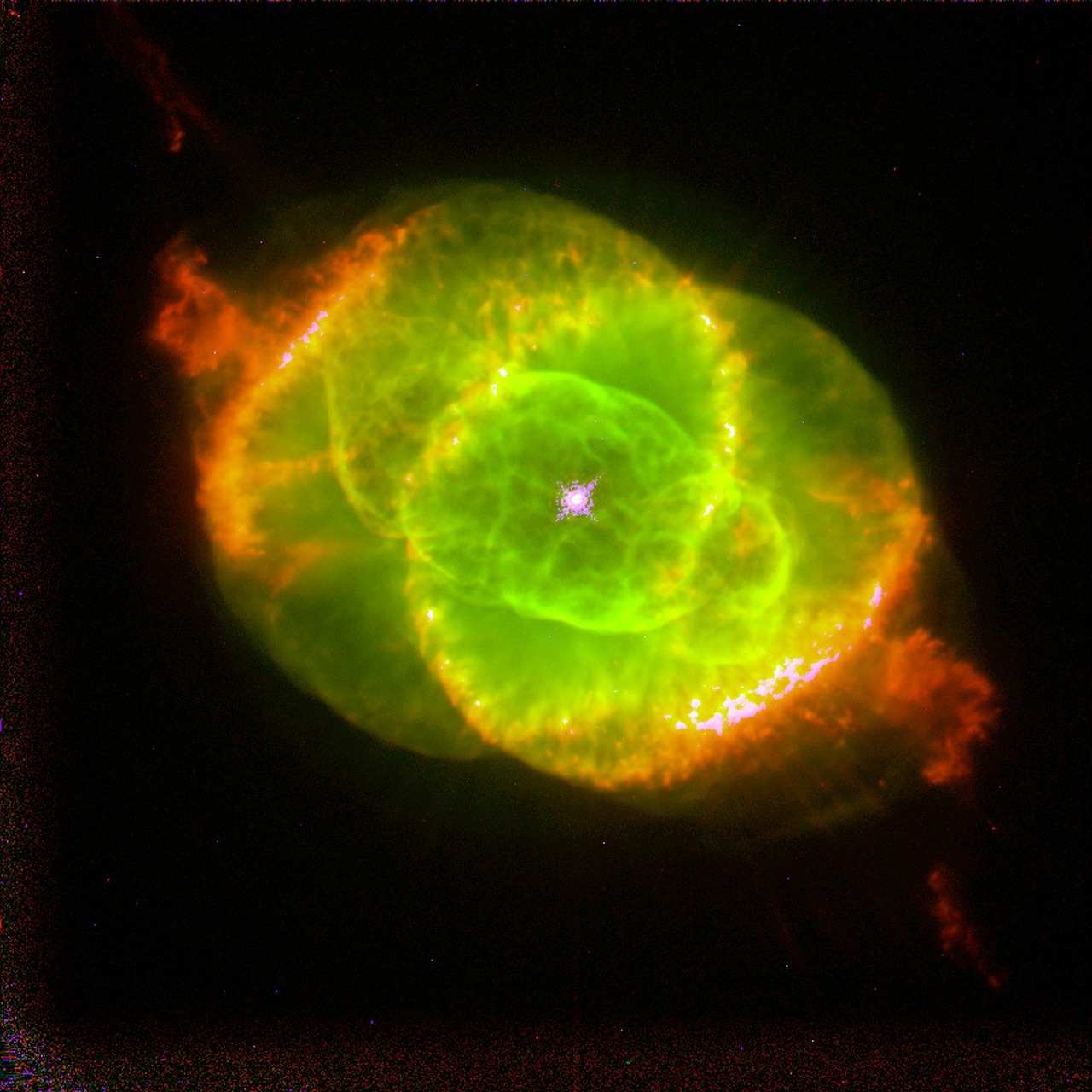 cat's eye nebula ngc 6543 planetary fog free photo