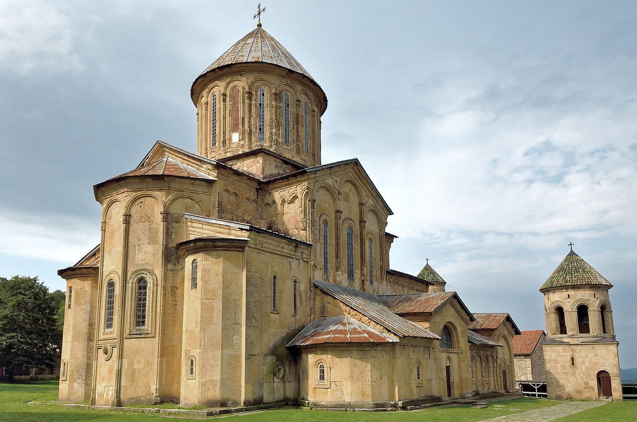 caucasus georgia monastery of gelati free photo