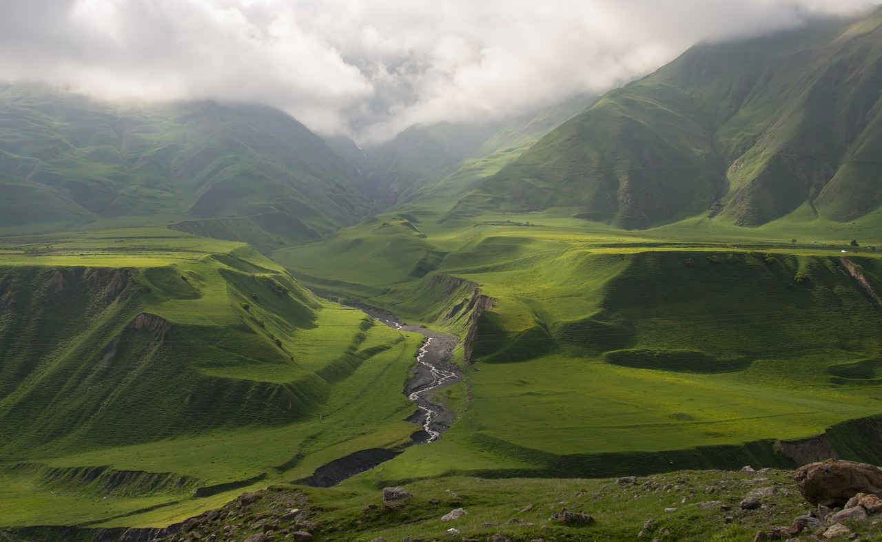 caucasus  georgia  military highway free photo