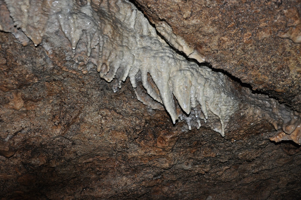 cave stalactites mountain free photo