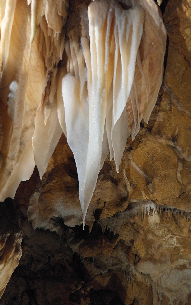 cave stalactite potholing free photo