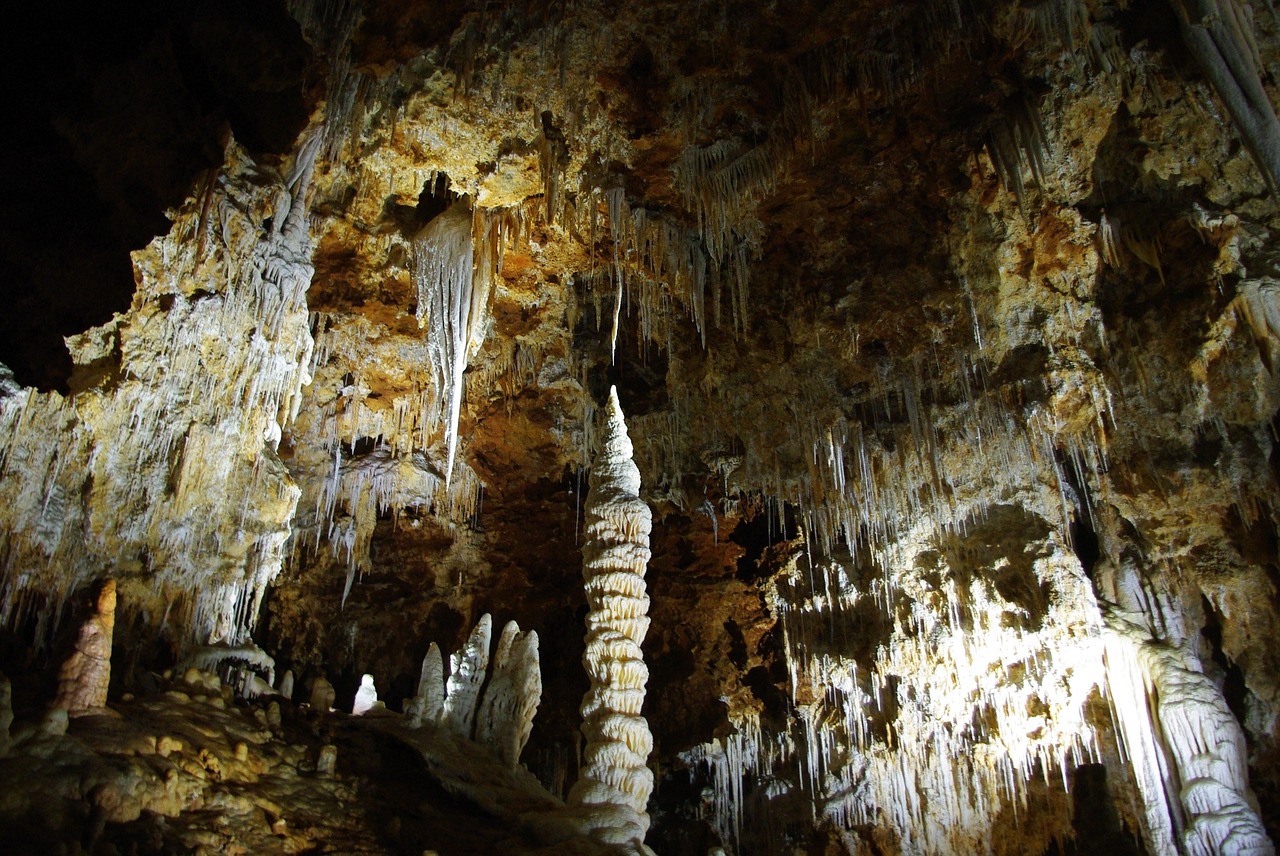 cave stalactite stalagmite free photo