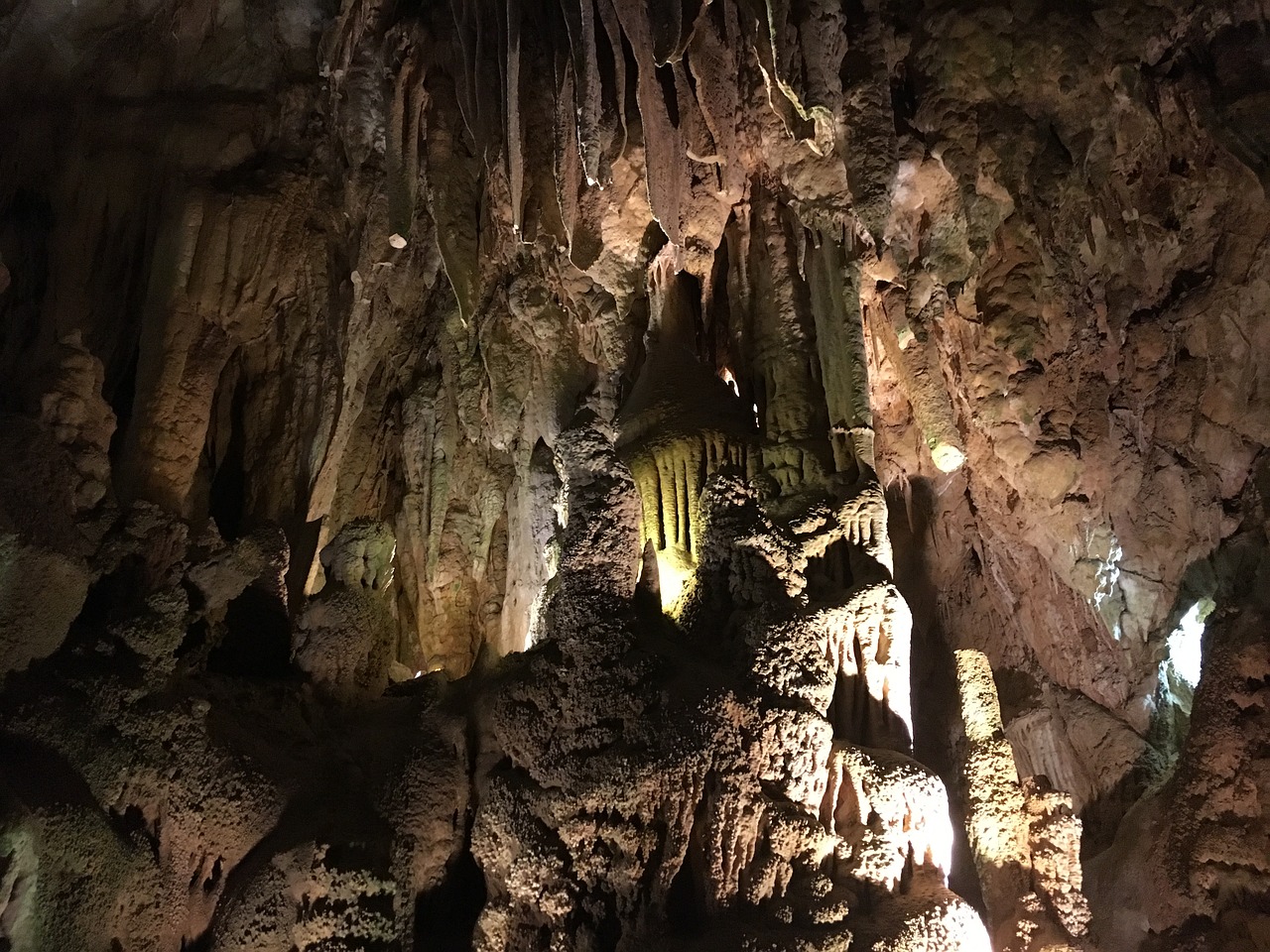 cave underground cavern free photo