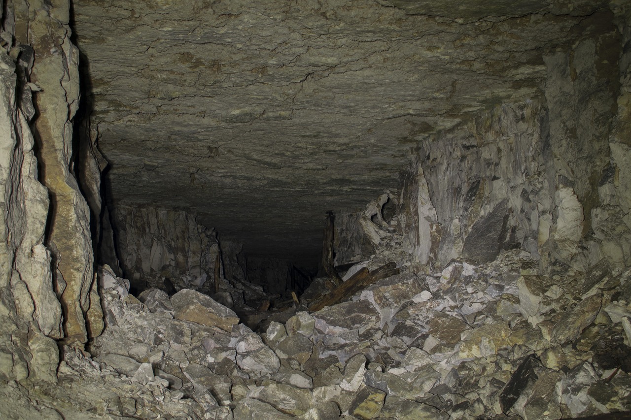 cave gallery subterranean free photo