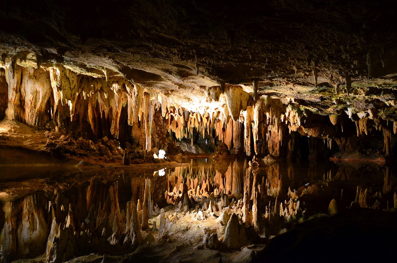 cave cavern underground free photo