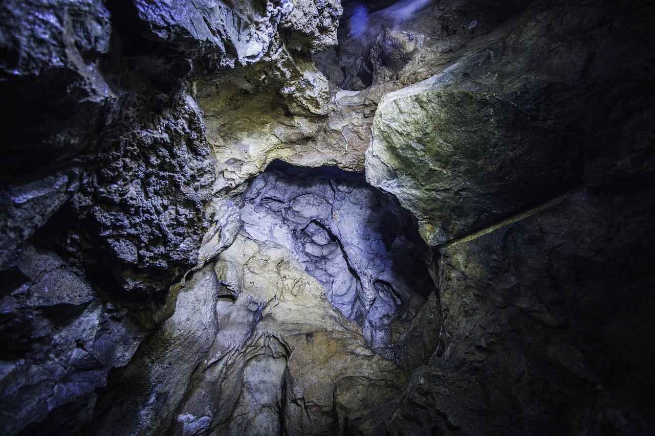 cave rock underground free photo