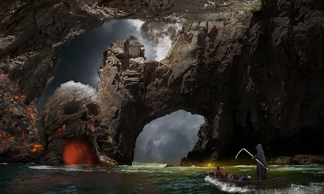 cave fantasy mood free photo