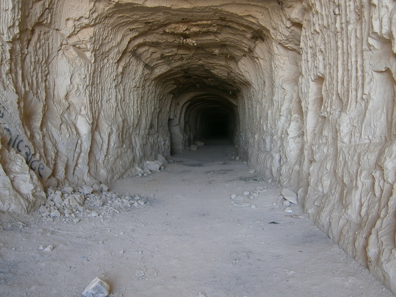 cave tunnel underground free photo