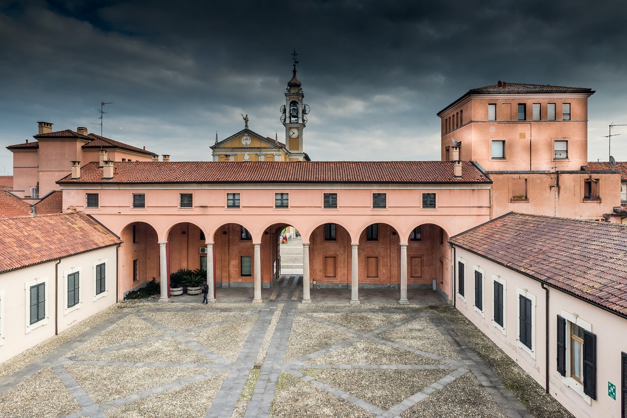 cavenago roof campanile free photo