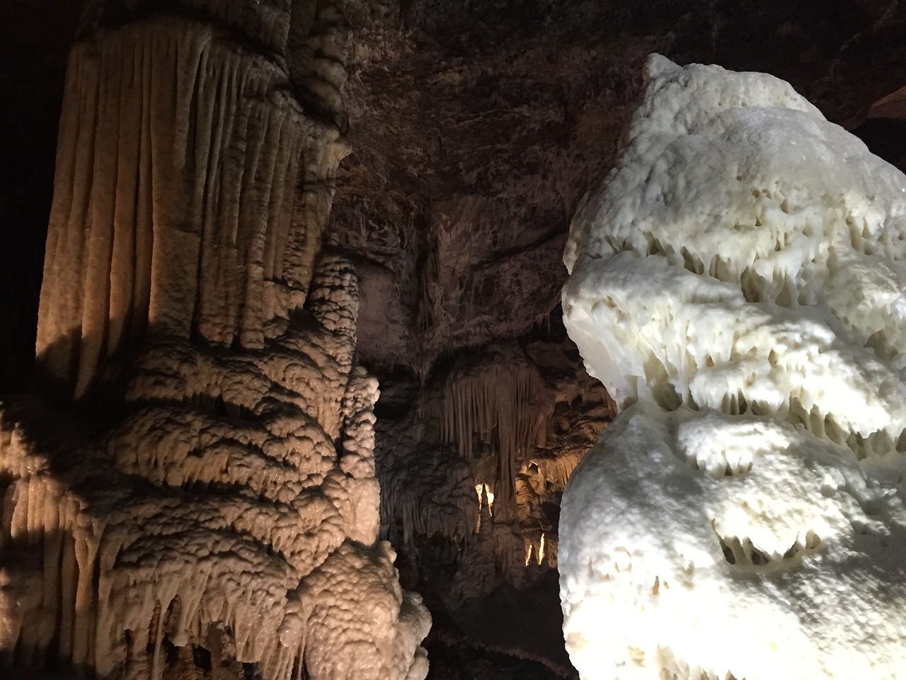 caves postojna stalactites free photo