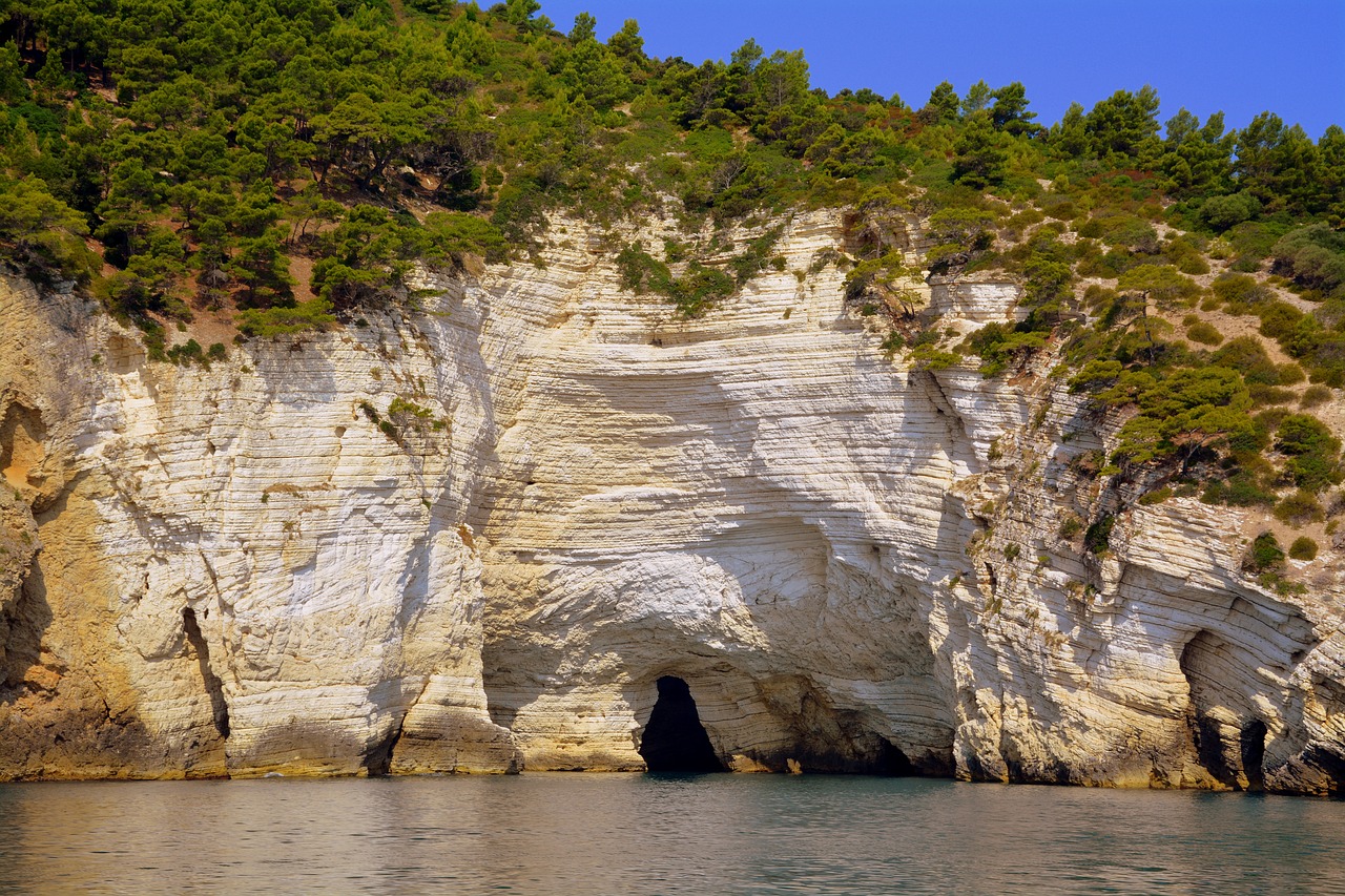 caves  sea  cliff free photo
