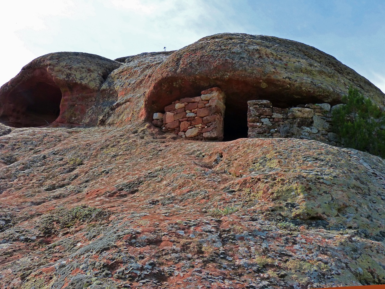 caves rock mountain free photo