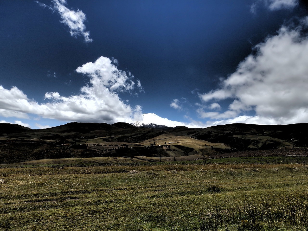 cayambe south america volcano free photo