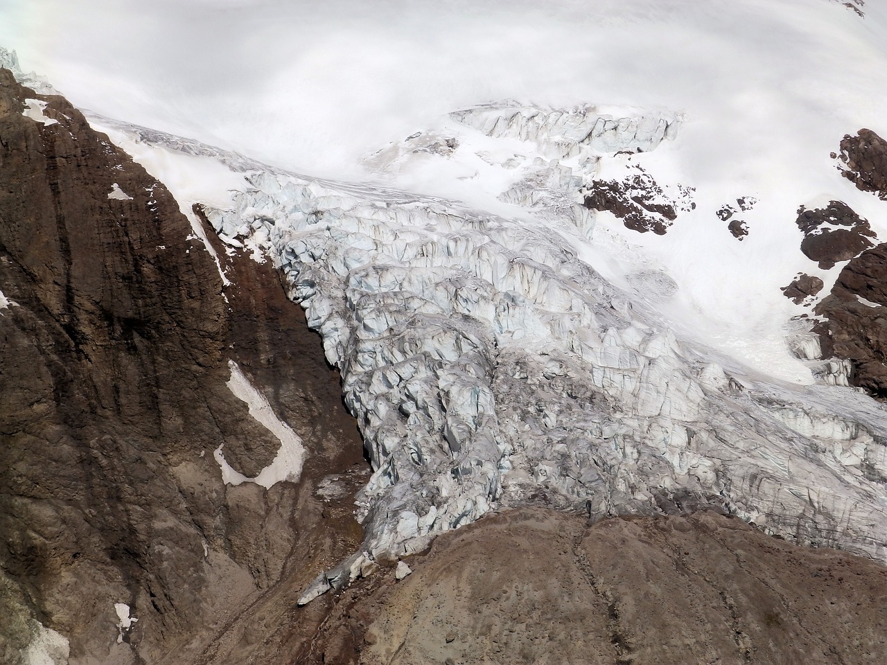 cayambe the glacier mountain free photo