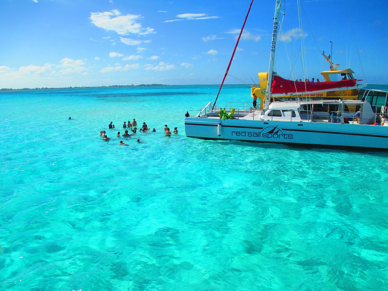 cayman islands party sailing free photo