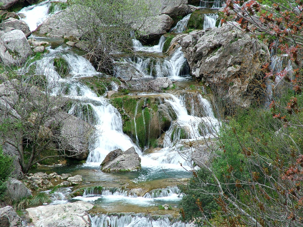 cazorla river waterfall free photo