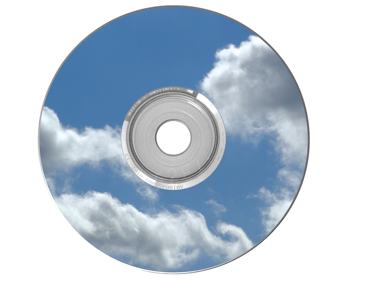 cd dvd clouds free photo