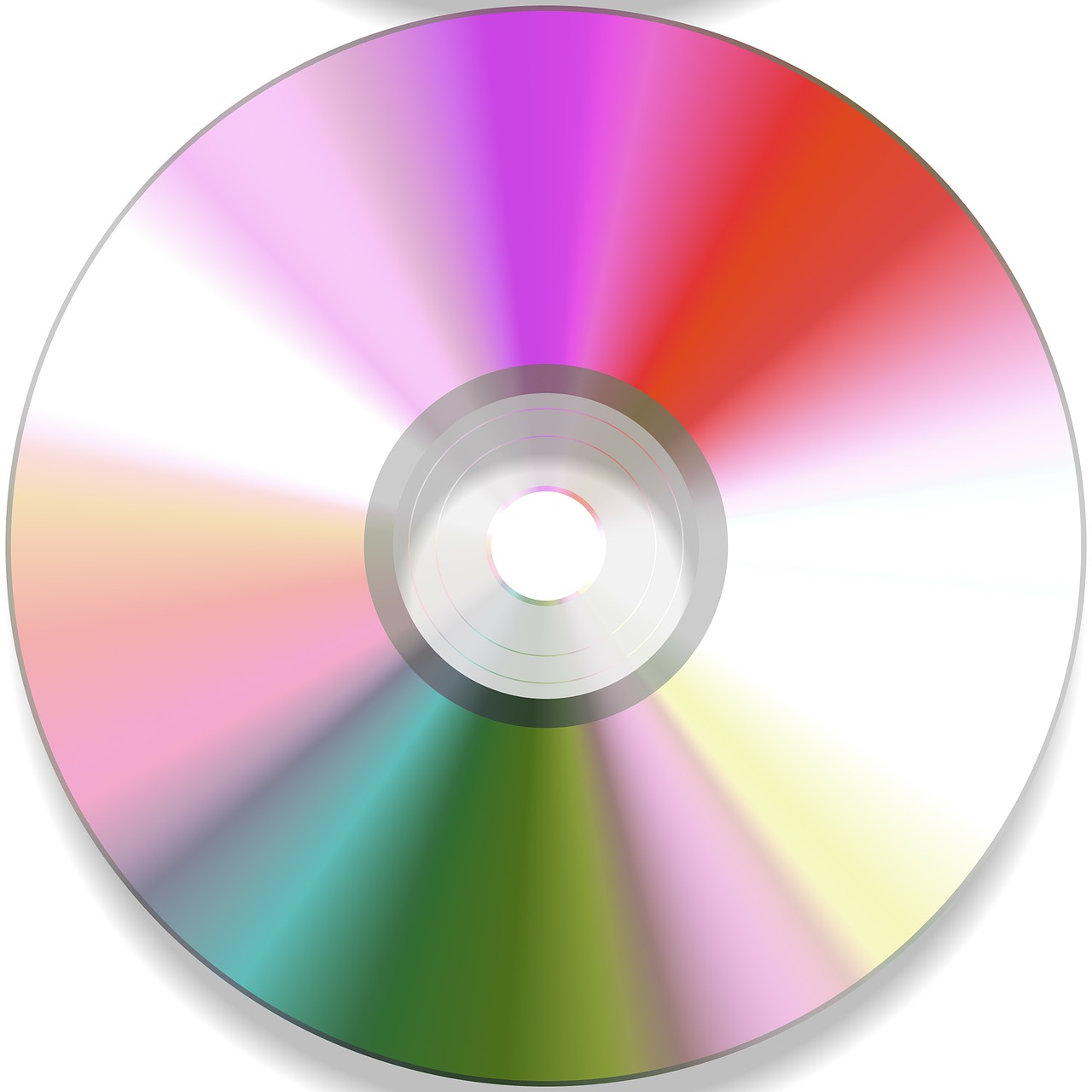 cd disc colorful free photo