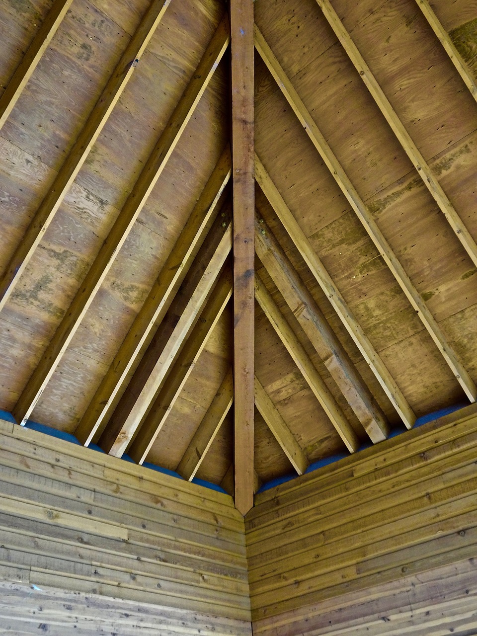 ceiling wooden construction free photo