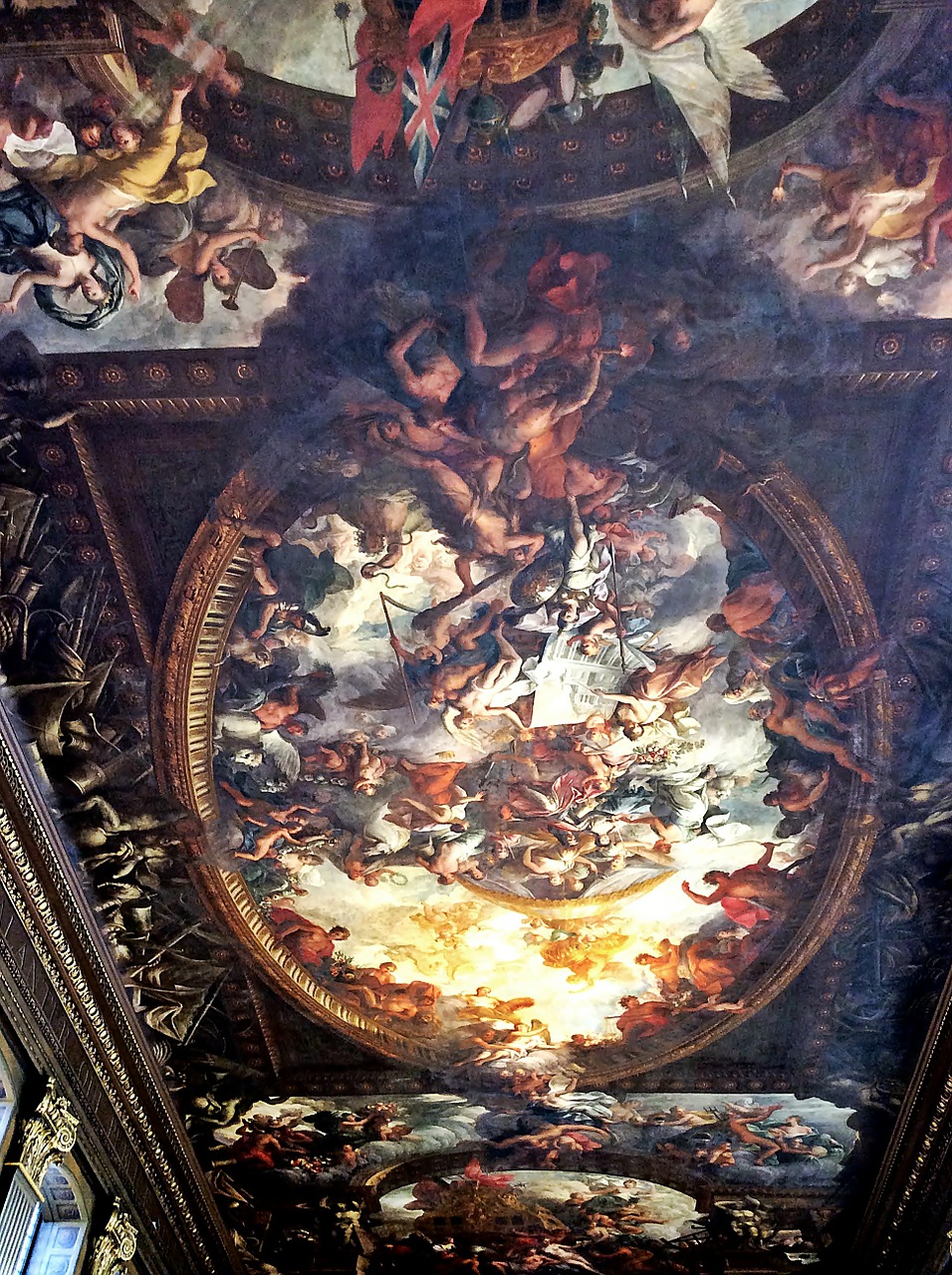 ceiling painting greenwich free photo