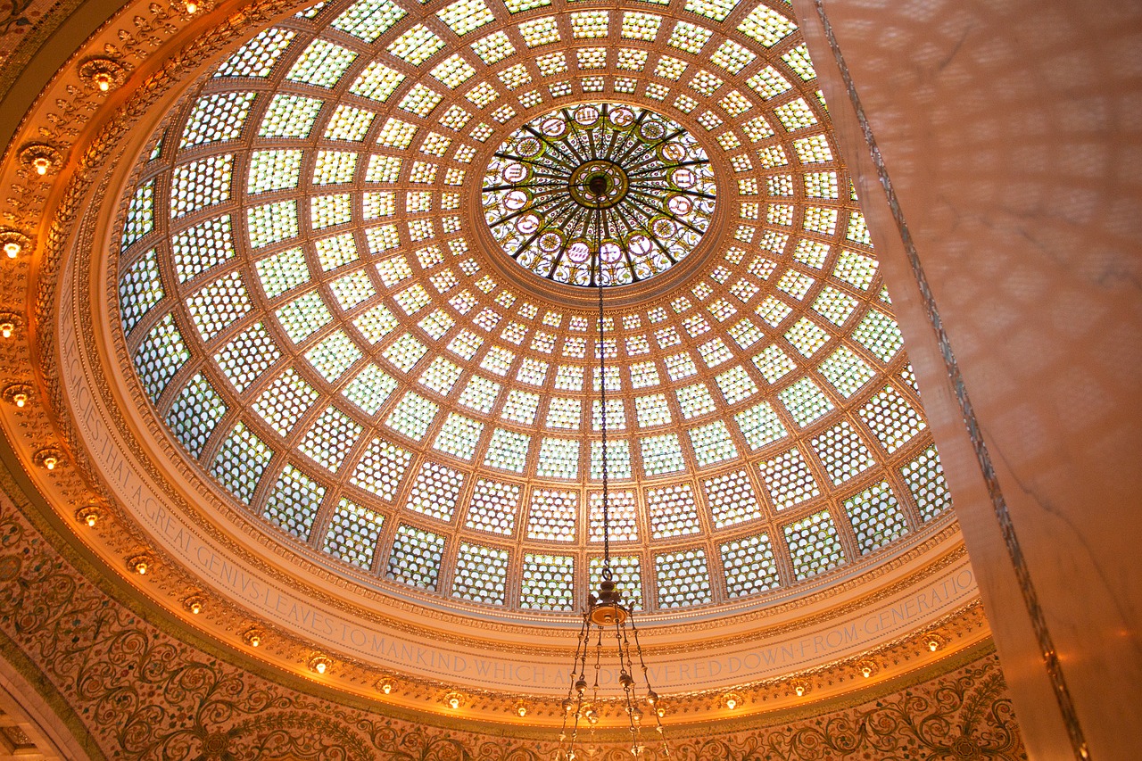 ceiling  dome  inside free photo