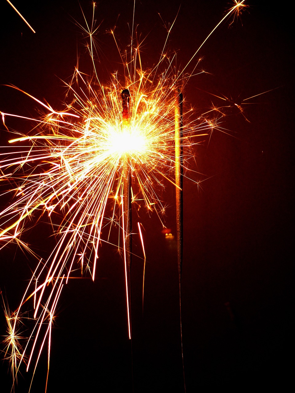 celebration fire fireworks free photo