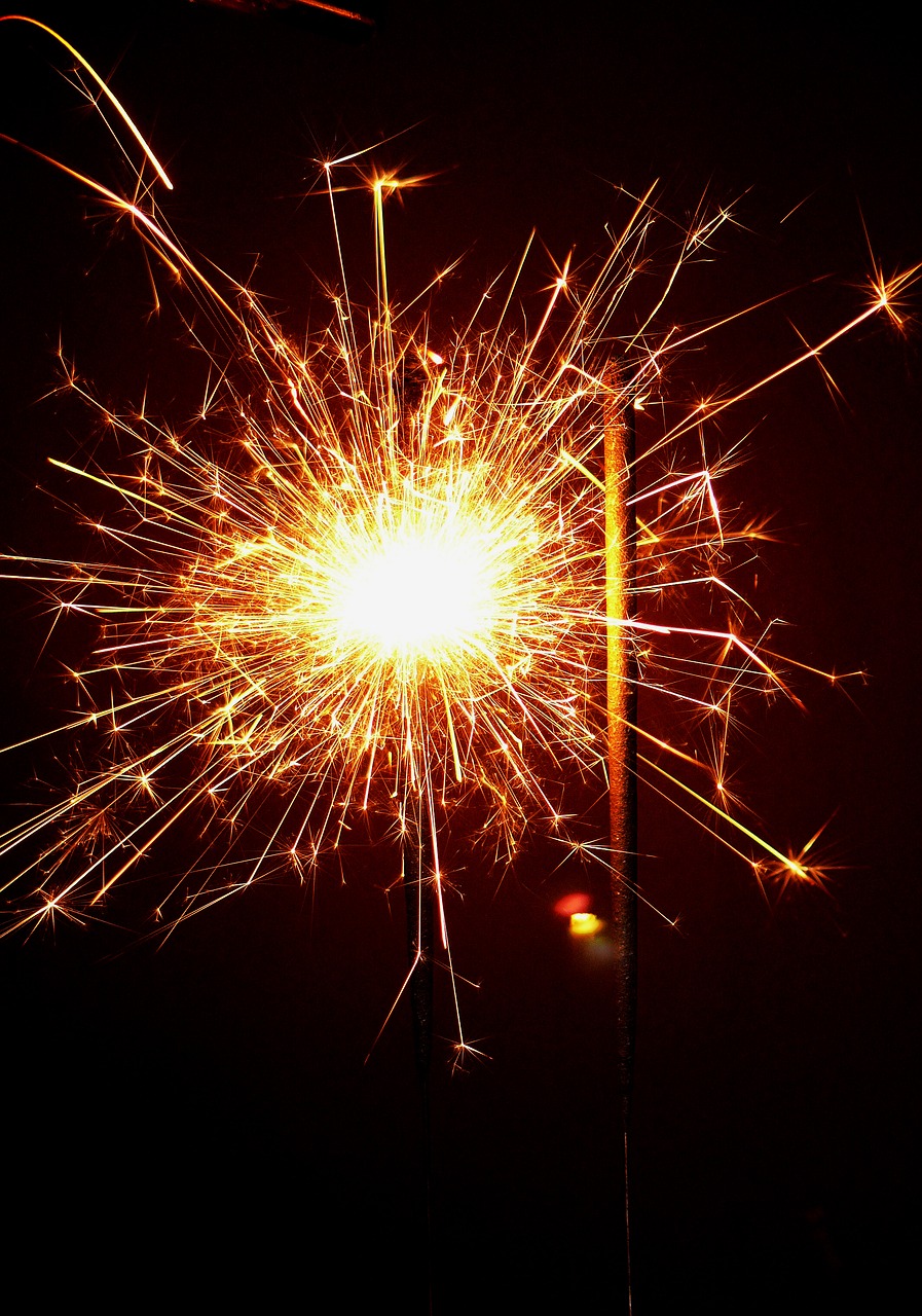 celebration fire fireworks free photo